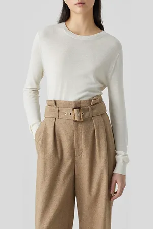 Closed Crewneck Long Sleeve Knits Nude