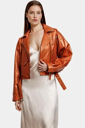 ALTER EGO Melissa Jacket Apricot Crush Metalic