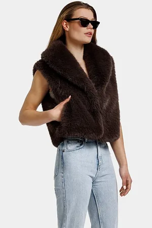 ALTER EGO Gisele Bodywarmer Dark Brown
