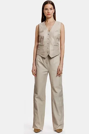 ALTER EGO Lee Trousers Off White