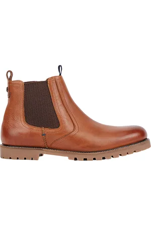 White Stuff Arthur Chelsea Boot Disp Dark Tan