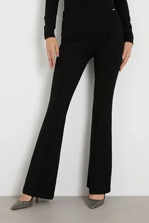 Guess GUESS Flared Evelina Pants Jet Black A996