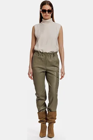 ALTER EGO Yara Trousers Sage Green