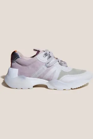 White Stuff Saffron Hybrid Low Top Sneaker Grey Multi