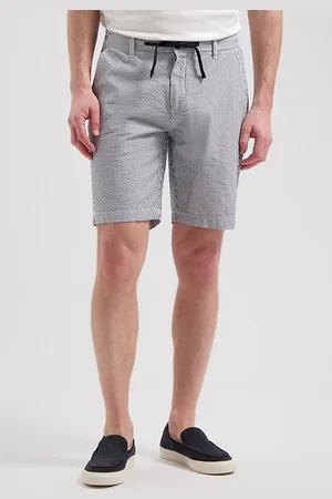 Dstrezzed Ds_james Stripe Short Offwhite