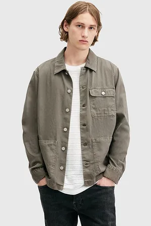 AllSaints Nevis Chore Jacket Bancha Green