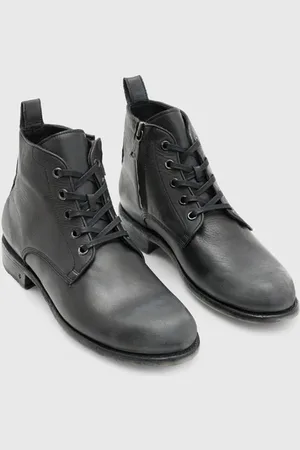 John Varvatos Moto Lace Boot Licorice
