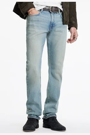 John Varvatos Regular Fit Sun Bleached Jean Blue