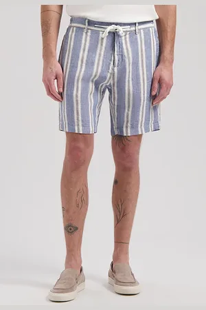 Dstrezzed Ds_james Double Lane Shorts Blue Chambray