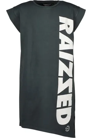 Raizzed Girls Denver Dress Black Grey