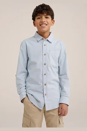 WE Fashion Shirt Light Blue