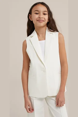 WE Fashion Gilet White