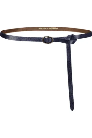 Summum Woman Flexible Leather Belt Night Sky
