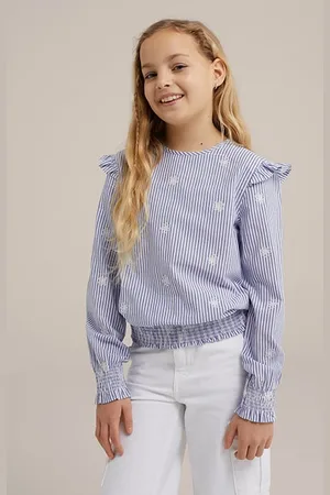 WE Fashion Blouse Light Blue