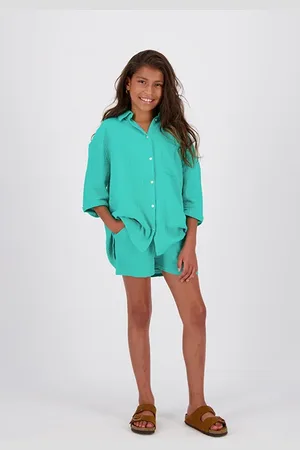 Raizzed Girls Yusra Shirt Scuba Green