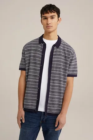 WE Fashion Polo Dark Blue