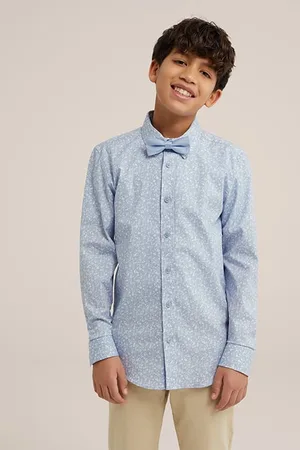 WE Fashion Shirt Light Blue