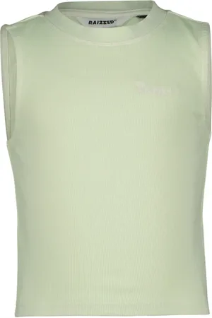 Raizzed Girls London Singlet Faded Lime