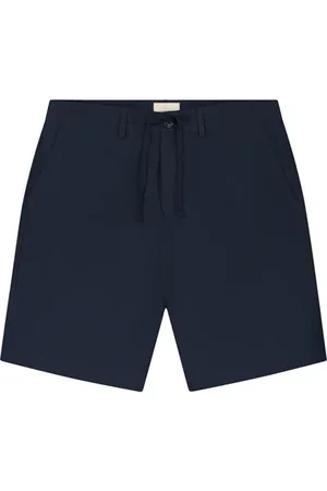 Dstrezzed Ds_james Seersucker Shorts Dk. Navy