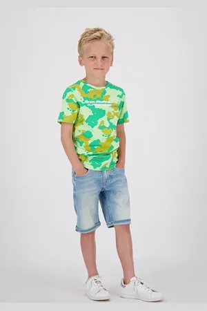Raizzed Boys Sullivan T-shirt Army All-over