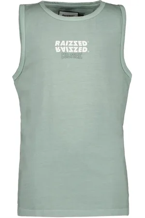 Raizzed Boys Tribeca Singlet Mint Grey