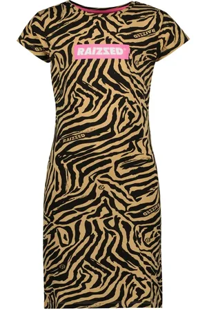 Raizzed Girls Malaga Run 1 Dress Light Honey Brown