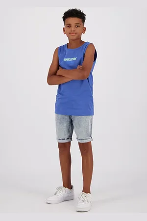 Raizzed Boys Lance Singlet Blue Night