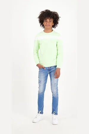 Raizzed Boys Noxon Sweater Neon Green
