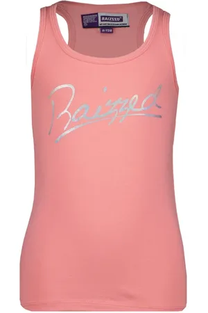 Raizzed Girls Phoenix Singlet Blush Coral