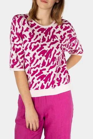 Sandwich Pullover 1/2 Sleeves Light Lilac