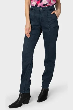 Sandwich Trouser Woven Long Night Sky