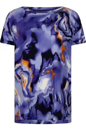 Sandwich T-shirt Short Sleeves Parachute Purple