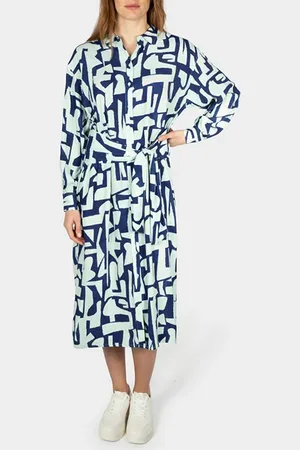 Sandwich Dress Jersey Medium Bellwether Blue