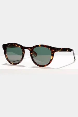 ace & tate Byron Chestnut Tortoise Green Sun