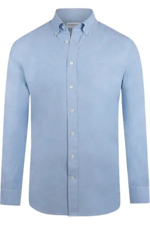 McGregor Sretch Oxford Shirt Light Blue