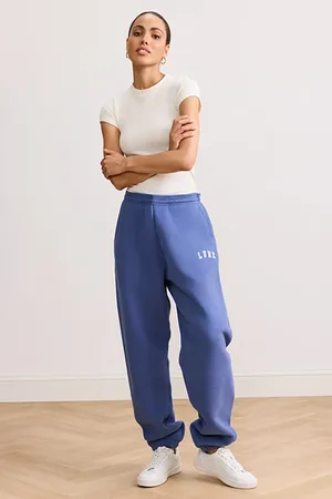 Lune Active Zoe Logo Pants Steel Blue