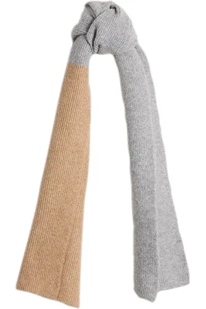 White Stuff Poppy Knitted Scarf Grey Multi