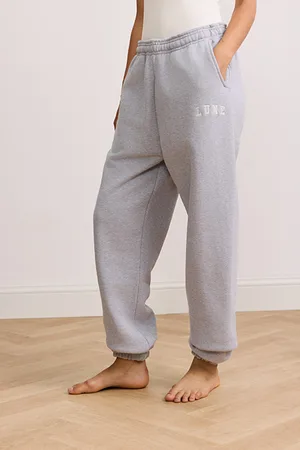 Lune Active Zoe Logo Pants Grey Melange