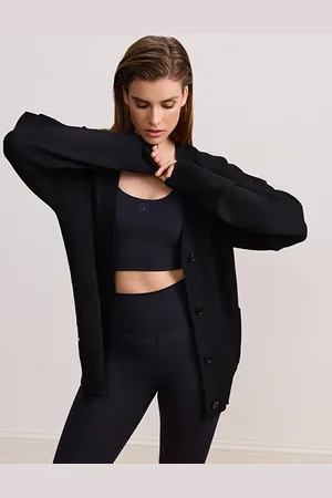 Lune Active Olly Cardigan Black