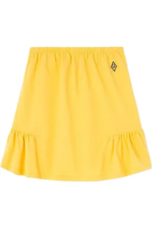 The Animals Observatory Slug Kids Skirt Yellow