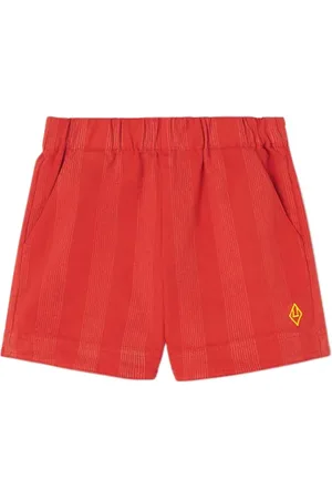 The Animals Observatory Monkey Kids Pants Red