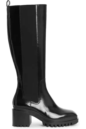 AllSaints Natalia Boot Black Shine