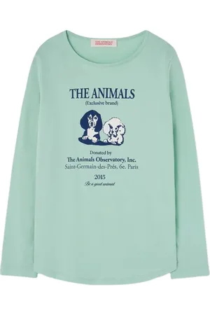 The Animals Observatory Cricket Kids T-shirt Turquoise