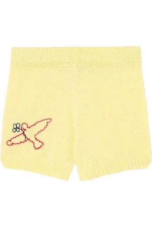 The Animals Observatory Opossum Kids Pants Soft Yellow