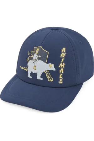 The Animals Observatory Elastic Hamster Kids Cap Navy