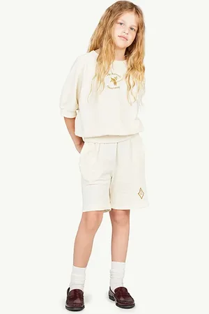 The Animals Observatory Eagle Kids Pants White