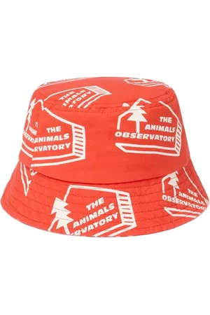 The Animals Observatory Starfish Baby Cap Red