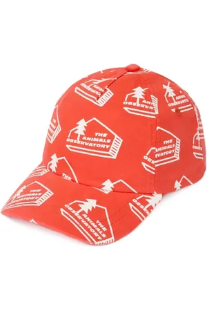 The Animals Observatory Hamster Kids Cap Red