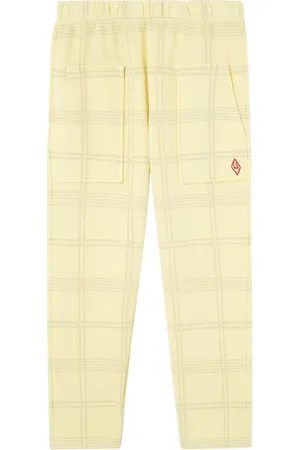 The Animals Observatory Horse Kids Pants Soft Yellow
