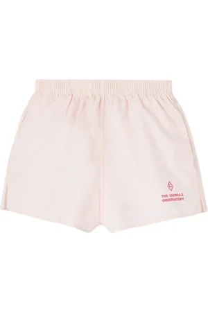 The Animals Observatory Lynx Kids Pants Salmon
